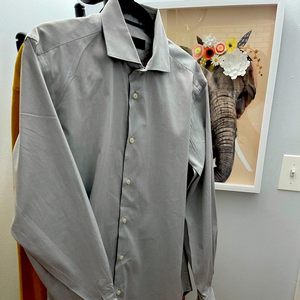 Grey dress shirt